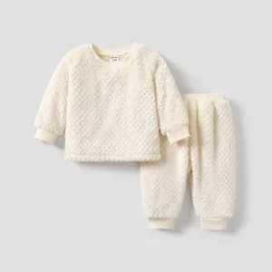 2pcs Baby Boy Casual Holiday Style Long Sleeves Set #1095178