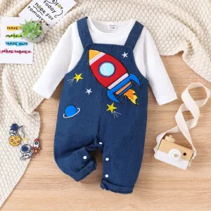 2pcs Baby Boy Space Patches Embroidery Set #1134601