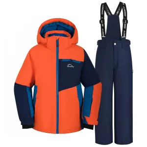 2PCS Kid Boy/Girl Windproof Waterproof Winter Ski Jacket & Pants Set Snow Suit #1166453