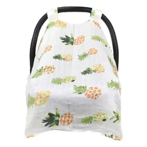 4 Colors Baby Seat Floral Print Sun Shade Multifunctional Breathable Car Cover #920888