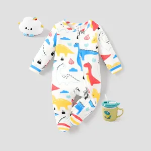 Baby Girl/Boy Childlike Home Clothes with Zipper #1066482