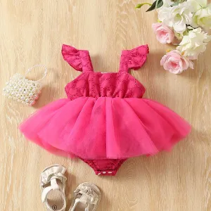 Baby Girls Sweet Multi-layered Infant Sleeveless Dress #1327603