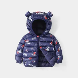 Baby/Kid Boy/Girl Childlike Hooded Winter Coat #1213258