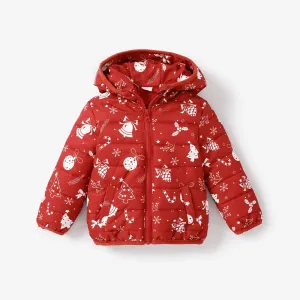 Baby/Kid Boy/Girl Childlike Hooded Winter Coat #1213407