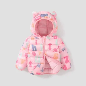 Baby/Kid Boy/Girl Childlike Hooded Winter Coat #1171820