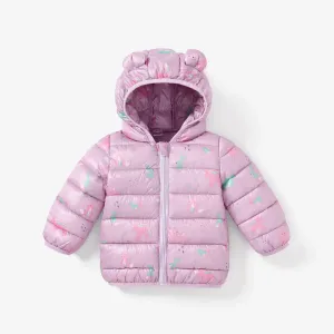 Baby/Kid Boy/Girl Childlike Hooded Winter Coat #1171825