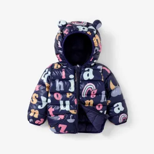 Baby/Kid Boy/Girl Childlike Hooded Winter Coat #1188860
