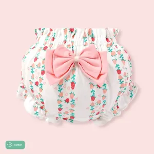 Baby/Kid Girl Childlike 95%Cotton Strawberry Underwear #1327964