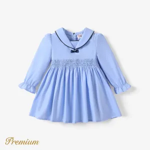 Baby/Kid Girl Elegant Solid  Dress #1195197