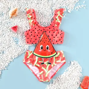 Baby/Kid Regular Fit Watermelon Hyper-Tactile Swimsuit #1331381