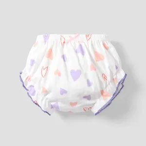 Baby/Toddler Girl Sweet Fruits and Vegetables Pattern Underwear #1316027