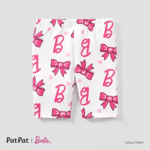 Barbie 1pc Toddler/Kids Girls Bowknot Print Leggings #1332177