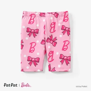 Barbie 1pc Toddler/Kids Girls Bowknot Print Leggings #1332183
