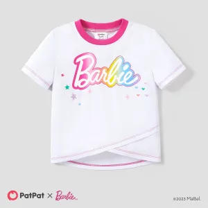 Barbie 1pc Toddler/Kids Girls Sporty Rainbow Alphabet Tank top/t-shirt/pants #1327346