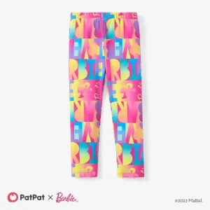 Barbie 1pc Toddler/Kids Girls Sporty Rainbow Alphabet Tank top/t-shirt/pants #1327362
