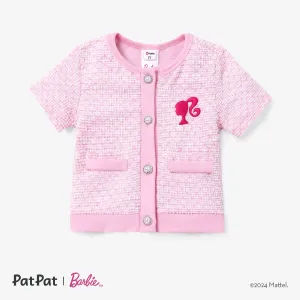 Barbie Toddler/Kid Girl Character Print Sweet Secret Button Top or Dress #1318144