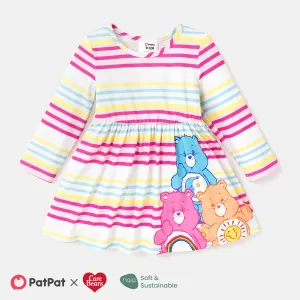 Care Bears Baby/Toddler Girl Naiaâ¢ Character Print Long-sleeve Dress #1054132