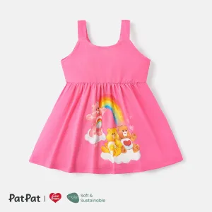 Care Bears Toddler Girl Naiaâ¢ Character Print Slip Dress #887745