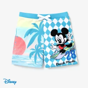 Disney Mickey and Friends 1pc Toddler Boy Plant print Swimming trunks #1323550