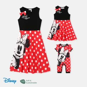Disney Mickey and Friends Character & Polka Dots Print Naiaâ¢ Dresses for Mom and Me #1035511