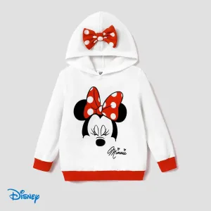 Disney Mickey and Friends Kid Girls 1pc Polka Dots Print Long-sleeve Hooded Top/Pants #1109036