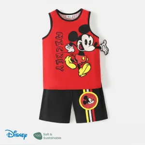 Disney Mickey and Friends Toddler Boy 2pcs Naiaâ¢ Character Print Tank Top and Shorts Set #1039907