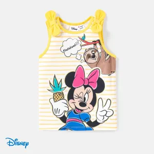 Disney Mickey and Friends Toddler Girl Naiaâ¢ Character & Stripe Print Tank Top #1040089