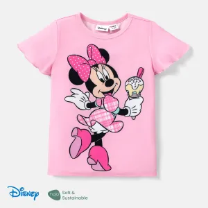 Disney Mickey and Friends Toddler/Kid Girl Naiaâ¢ Character Print Flutter-sleeve Tee #1048857