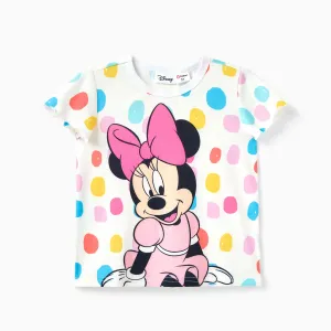 Disney Mickey and Friends Toddler/Kid Girl Naiaâ¢ Character Print Flutter-sleeve Tee