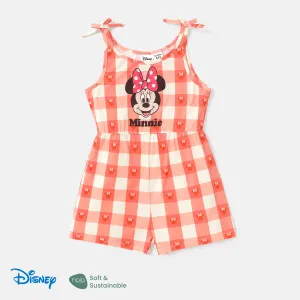 Disney Mickey and Friends Toddler/Kid Girl Tie Shoulder Naiaâ¢ Plaid Romper #1035018