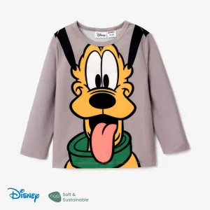 Disney Mickey and Friends Toddler & Kids Girl/Boy Naiaâ¢ Character Print Long-sleeve Tee #1113365