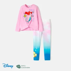 Disney Princess Kid Girl 2pcs Naiaâ¢ Character Print Long-sleeve Pullover and Leggings Set #1060623