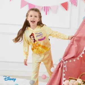 Disney Princess Toddler/Kids Girl 2pcs Character Print Long-sleeve Top and Pants Set #1064821