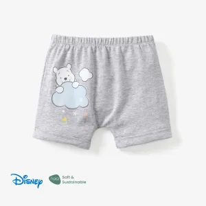 Disney Winnie the Pooh 1pc Baby Boys/Girls Naiaâ¢ Character Print Striped Rainbow Romper/ T-shirt/ Shorts #1331742
