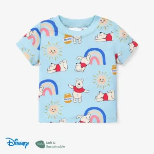 Disney Winnie the Pooh 1pc Baby/Toddler Boys/Girls Naiaâ¢ Character Print Rainbow/Floral T-Shirt