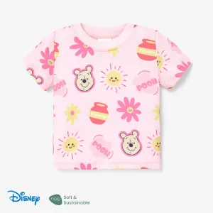 Disney Winnie the Pooh 1pc Baby/Toddler Boys/Girls Naiaâ¢ Character Print Rainbow/Floral T-Shirt