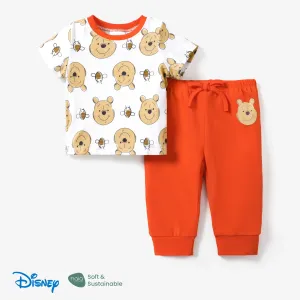 Disney Winnie the Pooh 2pcs Baby/Toddler Boys/Girls Naiaâ¢ All-over Character Print Set #1329748
