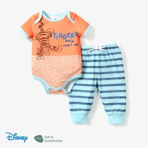 Disney Winnie the Pooh Baby Boy 2pcs Naiaâ¢ Character Print Romper and Stripes Pants Set #1319744