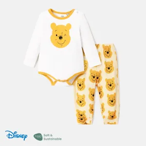 Disney Winnie the Pooh Baby Girl/Boy 2pcs Character Print Long-sleeve Bodysuit and Naiaâ¢ Pants Set #1058414
