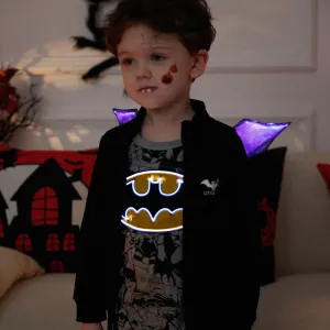 Go-Glow BATMAN Illuminating Grey Sweatshirt with Light Up Batman Pattern Including Controller (Battery Inside) #1055110