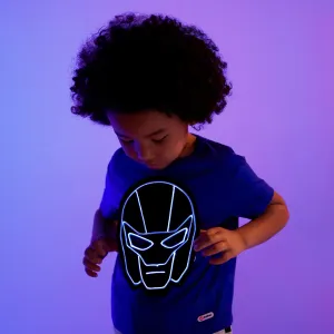 Go-Glow Illuminating T-shirt with Removable Light Up Mask Including Controller (Built-In Battery) #927616
