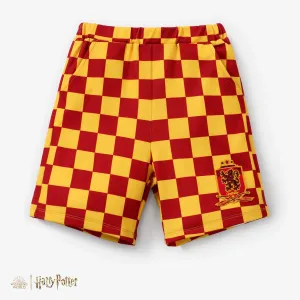 Harry Potter Toddler/Kid Boy 1pc Chess Grid pattern Preppy style Polo Shirt or Shorts #1323684