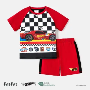 Hot Wheels Kid Boy 2pcs Vehicle Print Short-sleeve Naiaâ¢ Tee and Shorts Set #911988