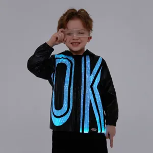 Go-Glow Illuminating Jacket with Light Up OK Pattern Including Controller (Built-In Battery) #207423