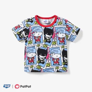Justice League 1pc Baby Boys Character Print T-shirt/Overalls #1333063