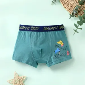 Kid Boy's Childlike Dinosaur Cotton Underwear #1323905
