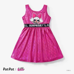 L.O.L. SURPRISE! Toddler Girl/Kid Girl Laser embroidered pattern dress #1321402
