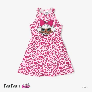 L.O.L. SURPRISE! Toddler Girl/Kid Girl sleeveless round neck dress #1318517