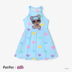 L.O.L. SURPRISE! Toddler Girl/Kid Girl sleeveless round neck dress #1318523