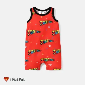 DC Super Friends 1pc Baby/Toddler/Kids Boys Tee /Tank Jumpsuit / Bodysuit